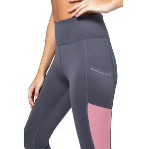 Leggings de yoga pour femmes, design personnalisé, spandex/polyester, extensibles dans quatre directions, antibactériens, avec cordon de serrage, pour l'entraînement - Product Image 6