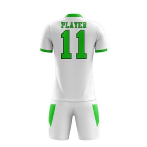 Uniformes de Fútbol Sublimados Hechos en Fábrica, 100% Poliéster, Secado Rápido, Transpirables, Conjunto Personalizado de Camiseta y Pantalones Cortos de Fútbol 2026 - Product Image 5
