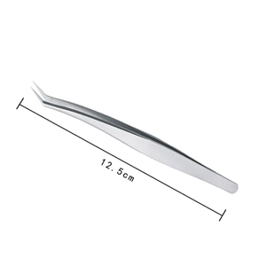 Ensemble de 2 pièces en acier inoxydable pour soins de beauté, ciseaux à sourcils droits CE PK 2026 - Product Image 1