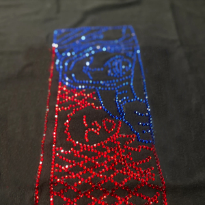 Camiseta de hombre con pedrería de moda 2026, estilo casual de algodón con cristales brillantes, ropa urbana, venta al por mayor de fábrica OEM - Product Image 6