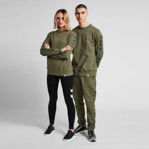 Sudadera Personalizada con Cuello Redondo, Forro Polar, Poliéster, Lisa, Acolchada, Sin Capucha, Ribetes Acanalados, para Hombre, Cortavientos - Product Image 3