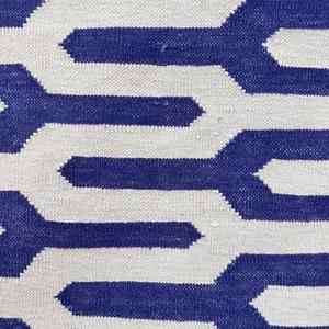 Tapis en coton à tissage plat avec des motifs intemporels faits à la main ethnique élégant 014 - Product Image 5