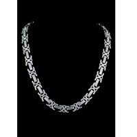 Collier chaîne cubaine en argent sterling 925 pour hommes, pour tenues décontractées et formelles, vente en gros sur mesure