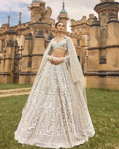 Indian Ethnic <b>Party</b> Wear for Wedding and Festive Function in Heavy <b>Sequins</b> Zari Work Lehenga Choli for Women Fancy Trendy Outfit - Product Image 1