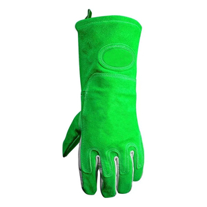 Gants de travail industriels résistants à la chaleur pour la soudure TIG/MIG, gants de soudeur en cuir de vachette de qualité supérieure - Product Image 4