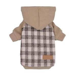 เสื้อฮู้ดดี้สุนัขผ้าฝ้ายน้ำหนักเบาระบายอากาศได้ดี เสื้อผ้าสัตว์เลี้ยงสำหรับฤดูร้อนและฤดูใบไม้ผลิ ผ้าบางแบบสวมหัว สำหรับลูกสุนัขพันธุ์เล็ก เช่น ยอร์คเชียร์ - Product Image 2