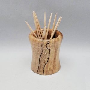 Durable Wooden <b>Toothpick</b> Holder Box For Dining Table Kitchen Counter And Restaurant Serving Essentials - Product Image 1