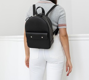 Factory Genuine <b>Leather</b> Mini Backpack Women Small Real Cowhide Other Backpacks Custom Luxury <b>Ladies</b> Daypack <b>Bag</b> LSBP-0133 - Product Image 1