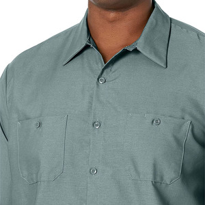 Fabricante de Ropa Profesional, Camisas de Vestir de Manga Larga para Hombre, Ropa de Moda, Tela Casual de Poliéster/Algodón - Product Image 5