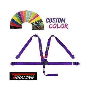 Harnais de course à 5 points en polyester haute résistance SF-502 certifié SFI 16.1, ceinture de sécurité, logo personnalisé, OEM, ODM, vente en gros - Product Image 5