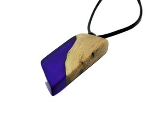 Best Quality Antique Artistic Jewelry Wood & Resin Unique Design Wholesale Factory Price Pendant Type Necklace <b>Fashion</b> Jewelry - Product Image 1