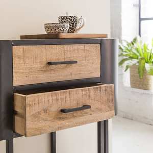 Console en métal Vandana Elara Sereno - Product Image 2