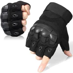 高品质保护手套半指气枪狩猎特种服务战术手套