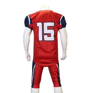 Ensemble de maillot et short de football américain sublimé de haute qualité, uniforme d'équipe sportive, ensemble d'uniforme de flag football - Product Image 3