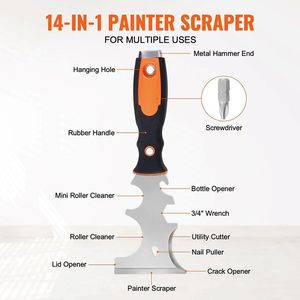 Set di 6 Utensili per Finitura Cartongesso Domestico, Include Spatola per Stucco - Product Image 5