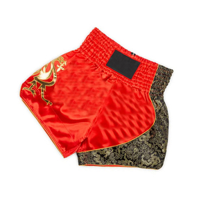 Shorts de Muay Thai Pro Training, légers et durables, séchage rapide, vêtements de performance pour MMA et boxe, 100% polyester - Product Image 3
