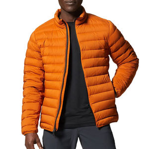 Blouson matelassé décontracté pour homme à col montant, résistant à l'eau, taille personnalisée, faible MOQ, direct usine, OEM ODM, fermeture éclair - Product Image 2