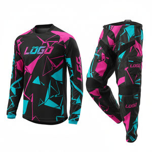Combinaison de motocross coupe-vent et imperméable pour la course en libre style, équipement de motocross, maillot et pantalon 360 MX, services OEM avec logo personnalisé - Product Image 6