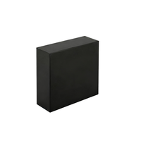 Boîte artisanale haut de gamme personnalisable avec logo, recyclable, écologique, revêtement UV, lamination mate, tiroir coulissant de luxe, gaufrage éponge