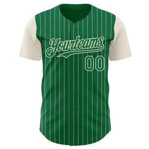 Maillots de baseball personnalisés sublimés - 100% polyester, impression par sublimation à transfert thermique, nom de l'équipe, logo, positions personnalisés - Product Image 6