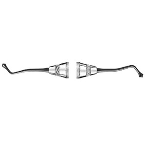 Pulidor dental cónico Acorn 21B de acero inoxidable para suavizar y dar forma a composite, instrumento OEM Zetomed Pro - Product Image 1