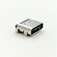 Connecteur USB Type C Femelle 6 Broches, Livraison Directe Usine, Certifié RoHS, Marque LITE, Modèle 142324-0110-15R, 3A