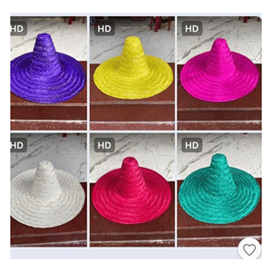 Mexico <b>Hat</b> <b>Straw</b> made from eco <b>straw</b> material for sun protection outdoor wear and decorative costume styling Vietnam - Product Image 2