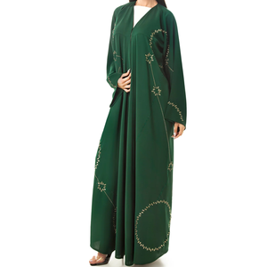 New Arrival Dubai Arabic Style Abaya Women <b>Long</b> Sleeve Muslim <b>Dress</b> in Adult Size Abaya Customized Logo Muslim <b>Long</b> Casual Abaya - Product Image 5