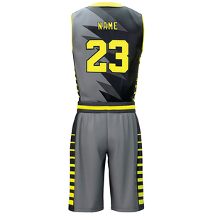 Maillot de basket-ball personnalisé pour équipes masculines, en mesh réversible, broderie de haute qualité, sublimation - Product Image 6