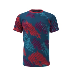 Sublimation Sports T <b>Shirts</b> Custom Printed Full Color 100% Polyester <b>Moisture</b> <b>Wicking</b> Quick Dry for Gym Training T-<b>shirts</b> - Product Image 1