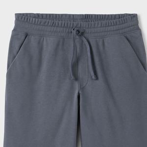 Shorts en molleton français pour homme, personnalisés OEM, écologiques, séchage rapide, légers, en coton, avec cordon de serrage, style streetwear, devant - Product Image 3