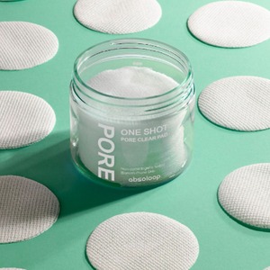 แผ่นโทนเนอร์วีแกน [Absoloop] One Shot Toner Pads สำหรับผลัดเซลล์ผิวหน้า ดูแลรูขุมขน และปลอบประโลมผิว - Product Image 3