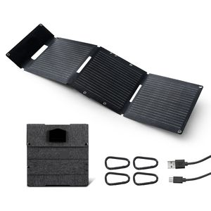 Caricatore Solare USB Pieghevole Ultra-Leggero da 30W, Pannello Monocristallino Tipo N 16BB, Efficienza 24%, Opzioni di Potenza Portatile 40W 20W - Product Image 1