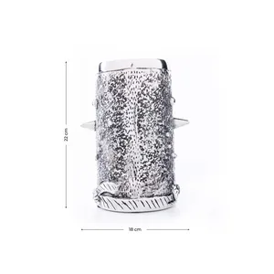 Handmade Metal <b>Ice</b> <b>Bucket</b> with Animal Face Design for Tabletop Beverage Cooling and Home Decoration - Product Image 4