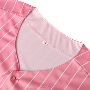 Trendy <b>Baseball</b> Jersey Top for Streetwear Fashion Short Sleeve <b>Baseball</b> Jersey Shirt with Classic Collar and Athletic Look - Product Image 5