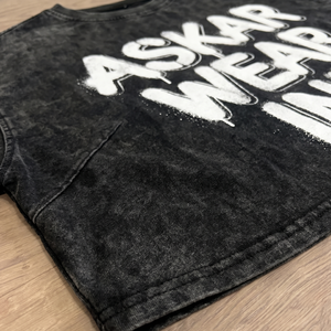 ASKAR WEAR IND เสื้อยืดโอเวอร์ไซส์ผู้ชาย แขนสั้น คอกลม สไตล์สตรีท พิมพ์ลาย ผ้าเจอร์ซีย์คอตตอน ไซส์พลัส - Product Image 2