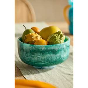 อุปกรณ์ตกแต่งห้องครัวและโต๊ะอาหาร-ชามเสิร์ฟผลไม้ทำจากเรซิ่น ดีไซน์หรูหราและใช้งานได้จริง - Product Image 6