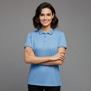 Camiseta Polo Personalizada para Mujer, Corte Ajustado, con Servicio OEM/ODM, Etiqueta Privada, Ropa Femenina, Camiseta Polo a la Moda - Product Image 6