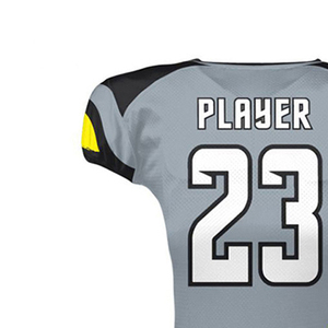Conjunto de Casco de Fútbol Americano Blanco y Azul Marino, Diseño Sublimado en Degradado, Poliéster Transpirable, Kit de Equipamiento de Fútbol Americano - Product Image 6