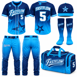 Maillot de baseball respirant personnalisé, T-shirt d'équipe avec votre nom et numéro, uniforme athlétique entièrement boutonné et sublimé pour femmes et adultes - Product Image 2