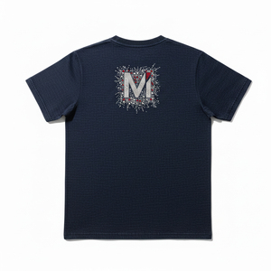 เสื้อยืดลายเพชรแบบสั่งทำพิเศษ ผ้าคอตตอนหวีอย่างดี ประดับคริสตัลวิบวับ คอวี เซ็กซี่ สำหรับผู้หญิง - Product Image 3