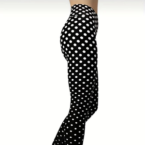 Pantalones de Yoga Súper Elásticos con Estampado de Puntos para Mujer, Leggings Deportivos Moldeadores con Efecto Levanta Glúteos BY HI 2026 - Product Image 1