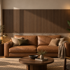 Panel de Pared de Chapa de Madera Moderna, Diseño a Rayas, Aislamiento Acústico, Superficie 3D, Decoración Interior Minimalista para Hoteles, Apartamentos y Escuelas - Product Image 6