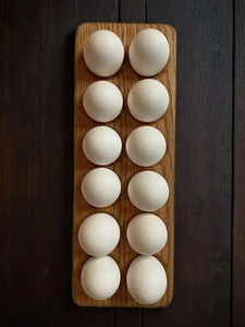 Direct Factory Supply Farmhouse Style Wooden <b>Egg</b> Holder Rack For Kitchen Counter <b>Egg</b> <b>Storage</b> And Display Available For Sale - Product Image 5