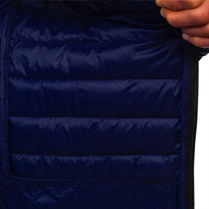 Fully Customized Men's Waterproof Canvas Puffer <b>Jackets</b> Polyester Wadding Filled Winter DDP Shipping - Product Image 5