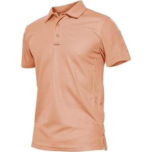 Camisas Casuales para Hombre Wembley Sports, Cuello en V, Manga Corta, Tela de Franela de Poliéster/Algodón, Servicio OEM, Todas las Tallas - Product Image 3