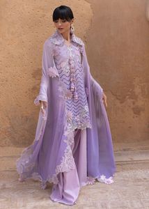 Luxury Lawn Salwar Kameez Indian and Pakistani Clothing Summer Collection Embroidered <b>3</b> Piece Ladies Dress Set Custom Colors - Product Image 2