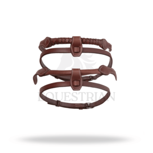 ชุดบังเหียนขี่ม้าแบบอังกฤษขนาดเต็มยี่ห้อ KENT FARRINGTON สำหรับการแข่งขันกระโดดข้ามเครื่องกีดขวาง - Product Image 4