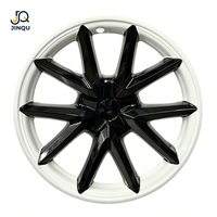 Enjoliveurs de roues sport chromés de 18 pouces de qualité supérieure pour Tesla Model 3, 12 couleurs, en ABS, couverture intégrale, fixation sécurisée par clip.