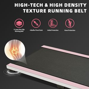 Tapis de marche motorisé super silencieux, portable, pour la marche, le jogging et la course, à utiliser sous le bureau, pour la maison ou le bureau - Product Image 3